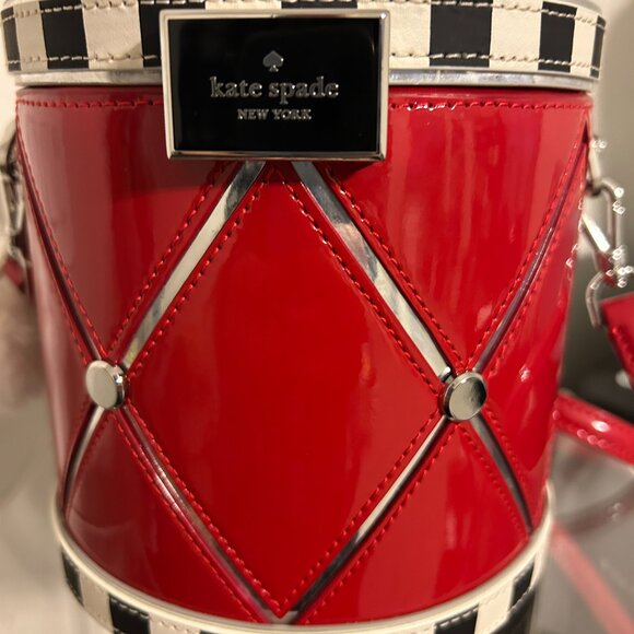 NWT KATE SPADE Oh What Fun Toy Store 3D Drum Novelty Shoulder Crossbody Handbag - Picture 9 of 13